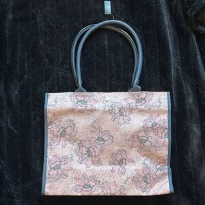 Floral Pink Tote Bag